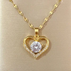 Collier Cœur Solitaire