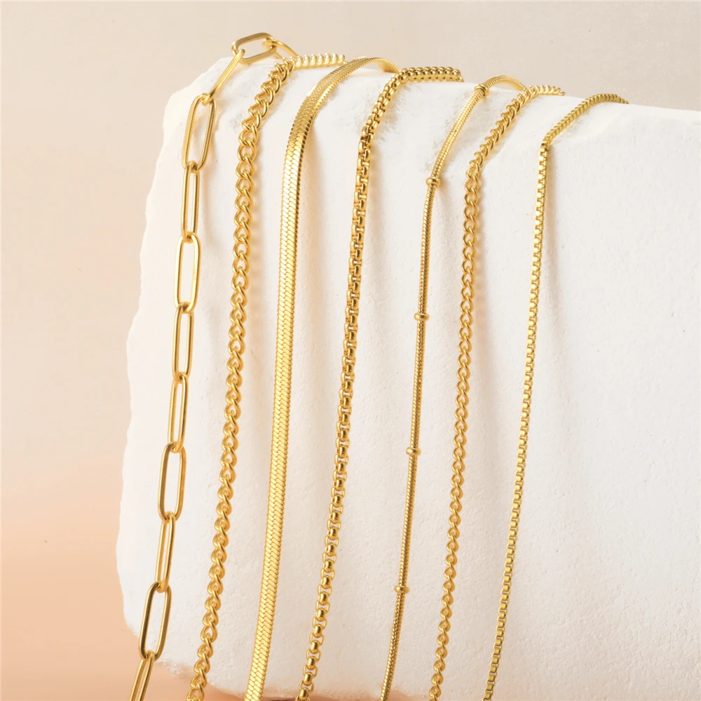 Collier chaine detail