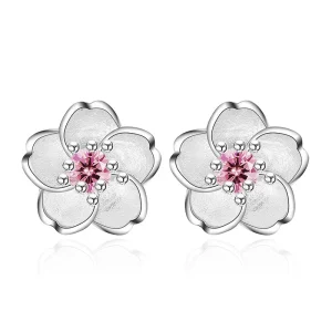 Boucles d'oreilles Fleur de Cerisier