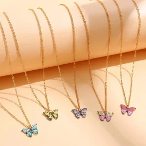 Collier papillon Winged Charm coloris