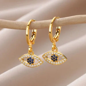 Boucles d'oreilles Mauvais Œil