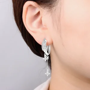Boucles d'oreilles Étoilées