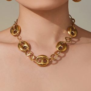 Collier Maille Marine Audacieux