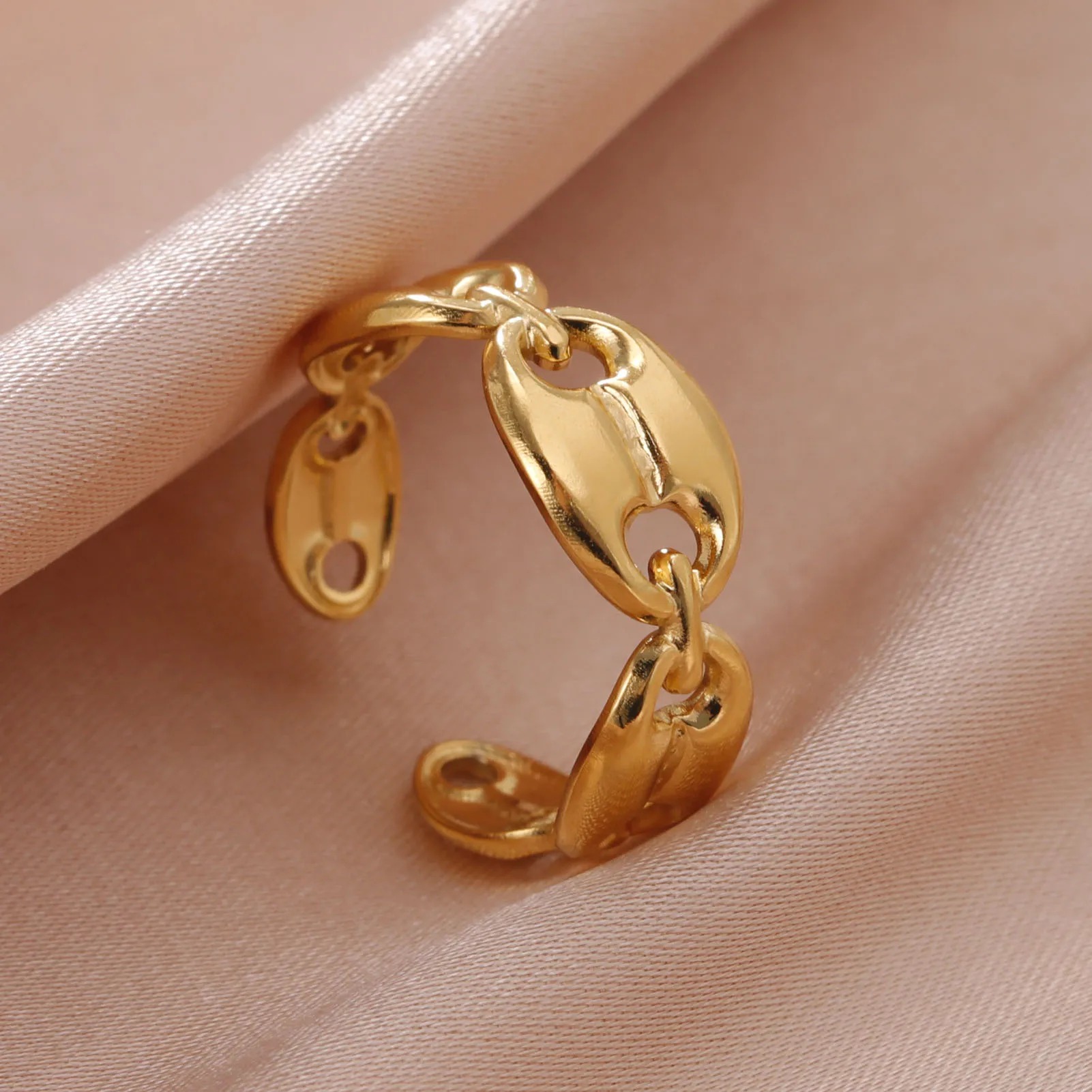 Bague Maille Marine
